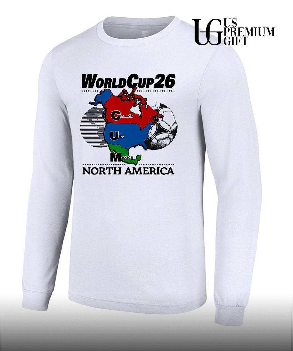 World Cup 26 North America CUM Map shirt Unisex
