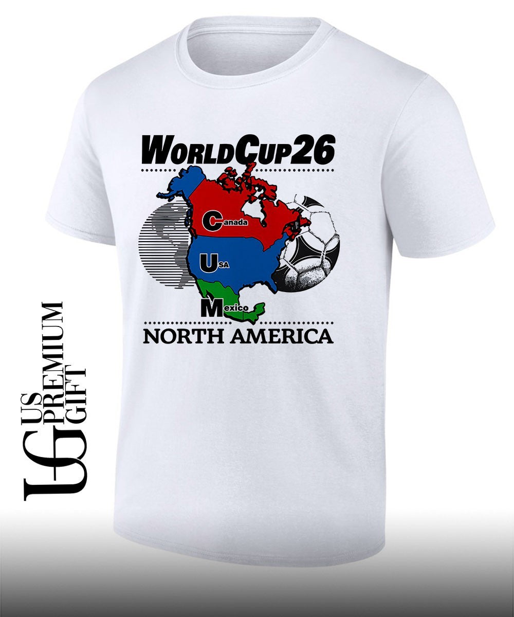 World Cup 26 North America CUM Map shirt Unisex