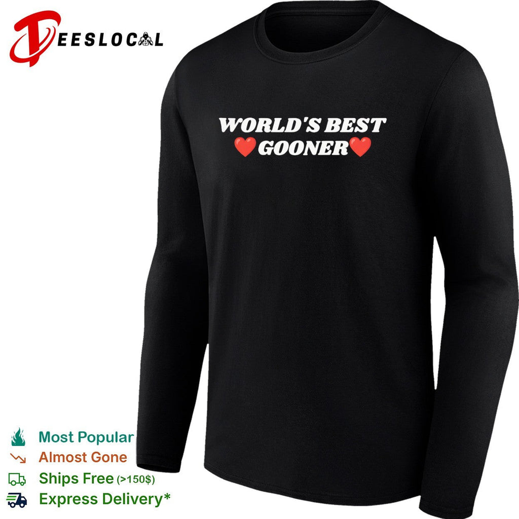 World s best gooner Arsenal Football Club shirt Unisex