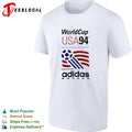 WorldCup USA94 1991 WC 94 TM ISL soccer tournament logo shirt Unisex