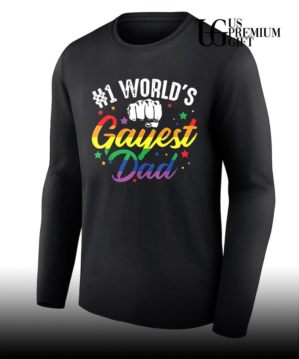 World’s Gayest Dad Pride Month shirt Unisex