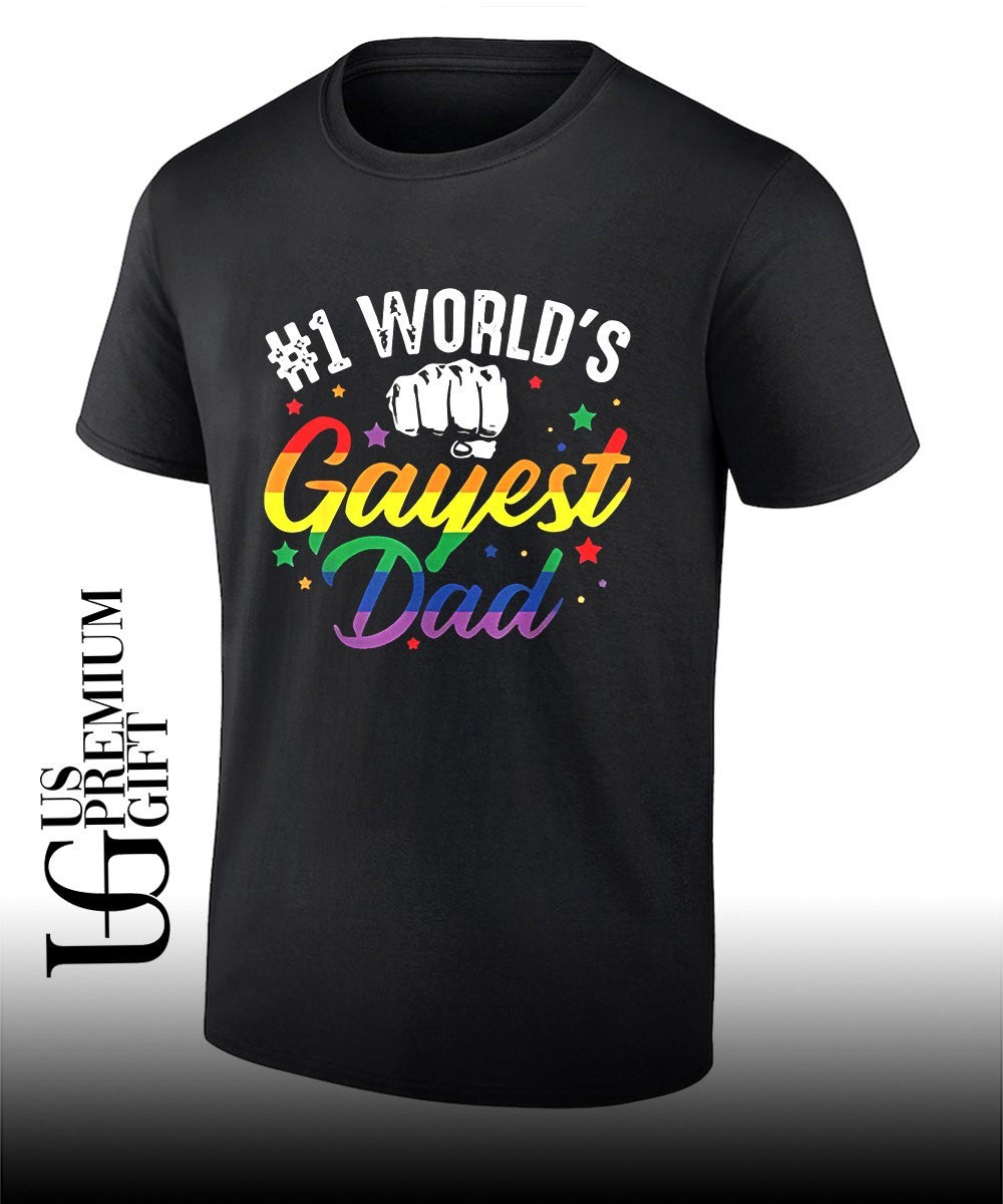 World’s Gayest Dad Pride Month shirt Unisex