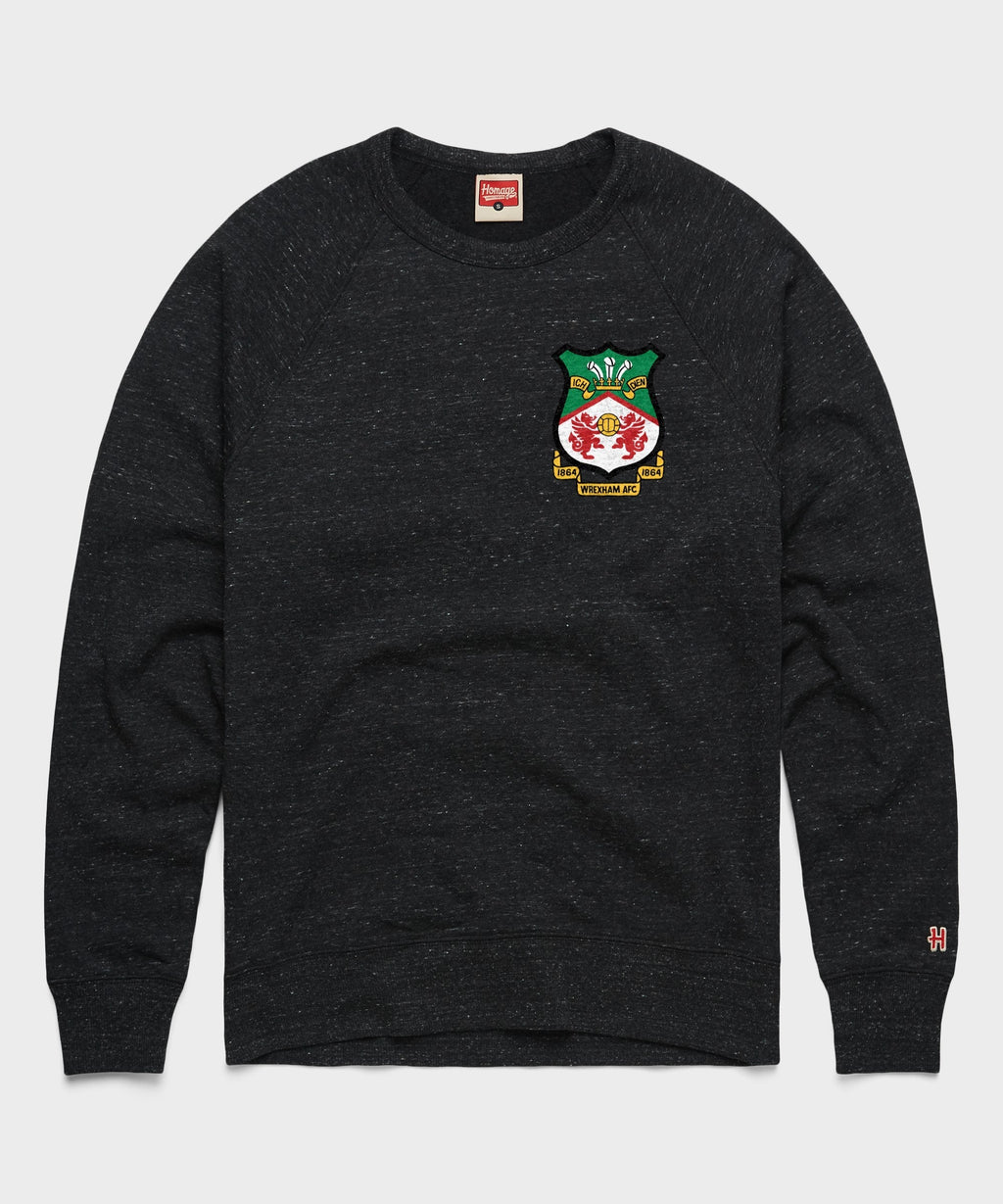 Wrexham AFC Crest Left Chest Crewneck Unisex