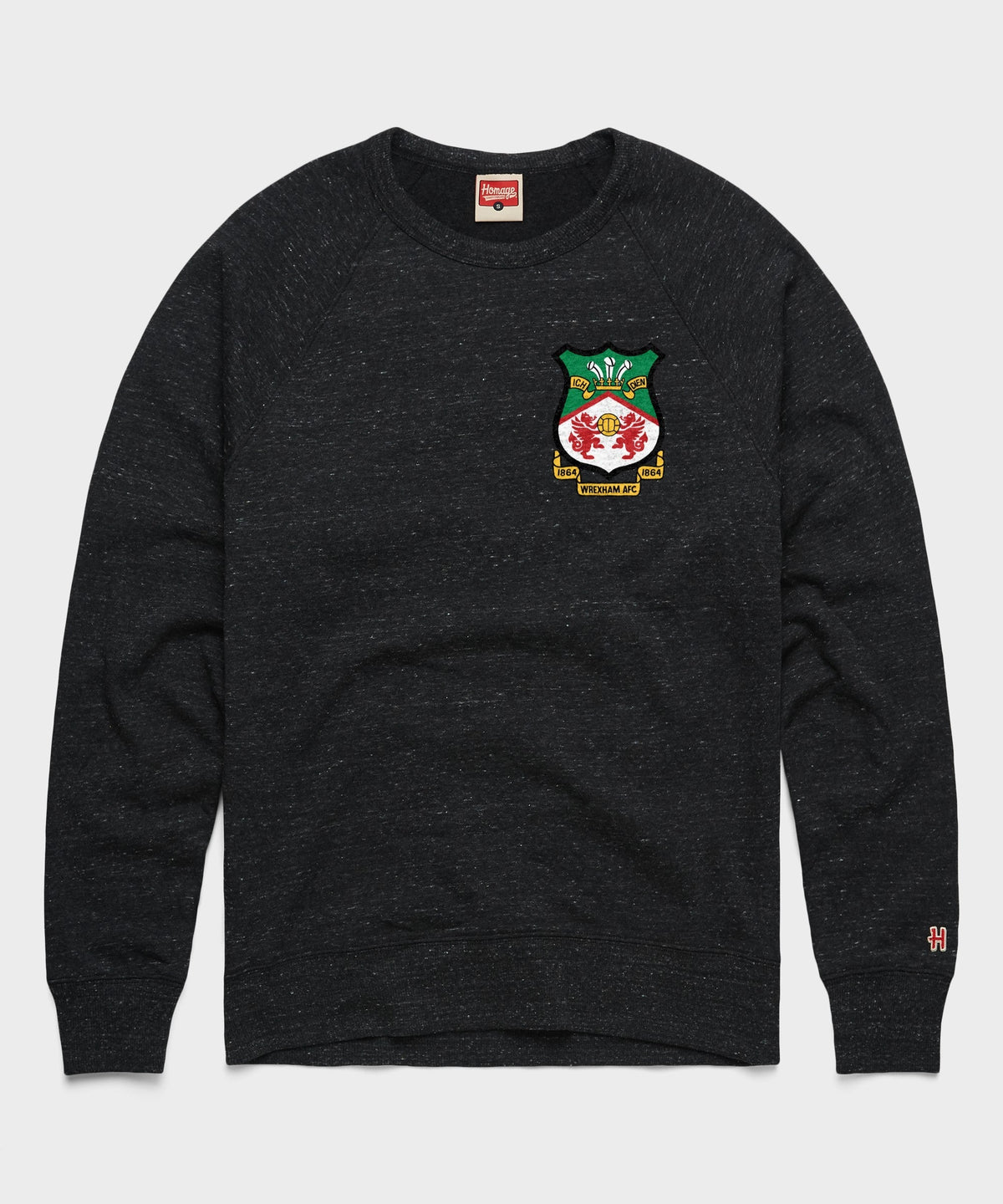 Wrexham AFC Crest Left Chest Crewneck Unisex