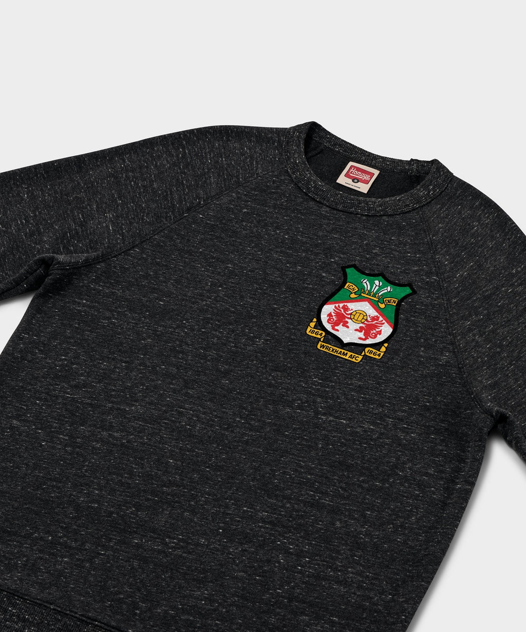 Wrexham AFC Crest Left Chest Crewneck Unisex