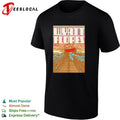 Wyatt Flores stormy sea boat dock concert poster art shirt Unisex