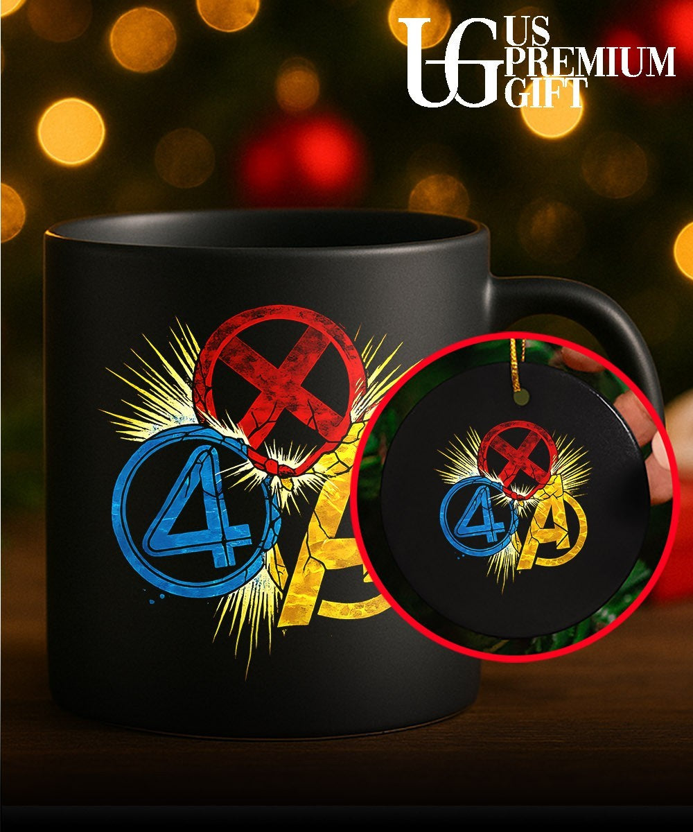 X-Men Four Avengers logo shirt Unisex