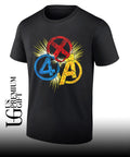 X-Men Four Avengers logo shirt Unisex