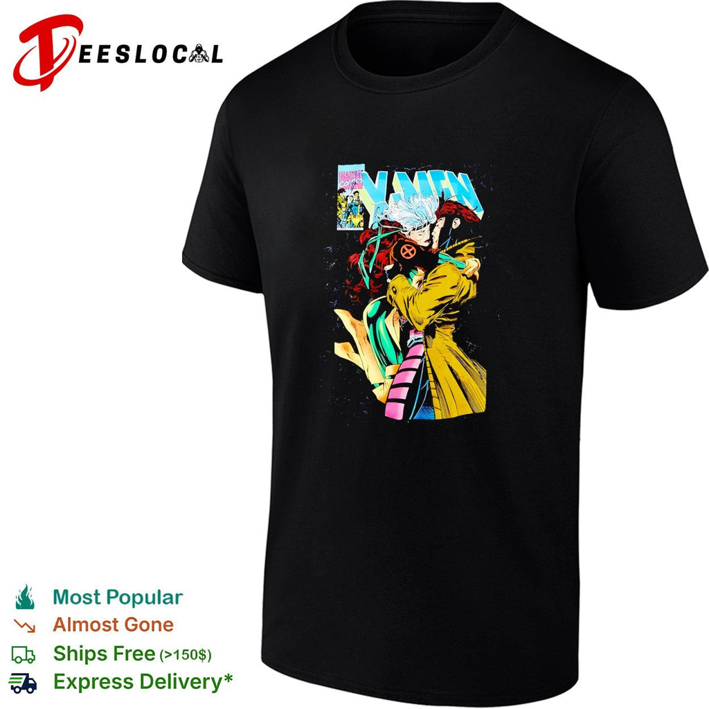 X Men Rogue and Gambit comic shirt Unisex