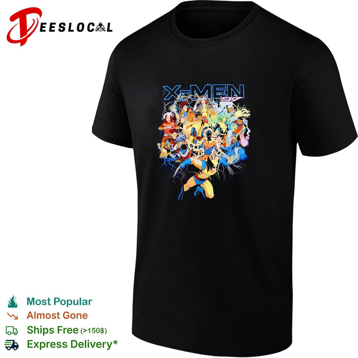 X Men team shirt Unisex