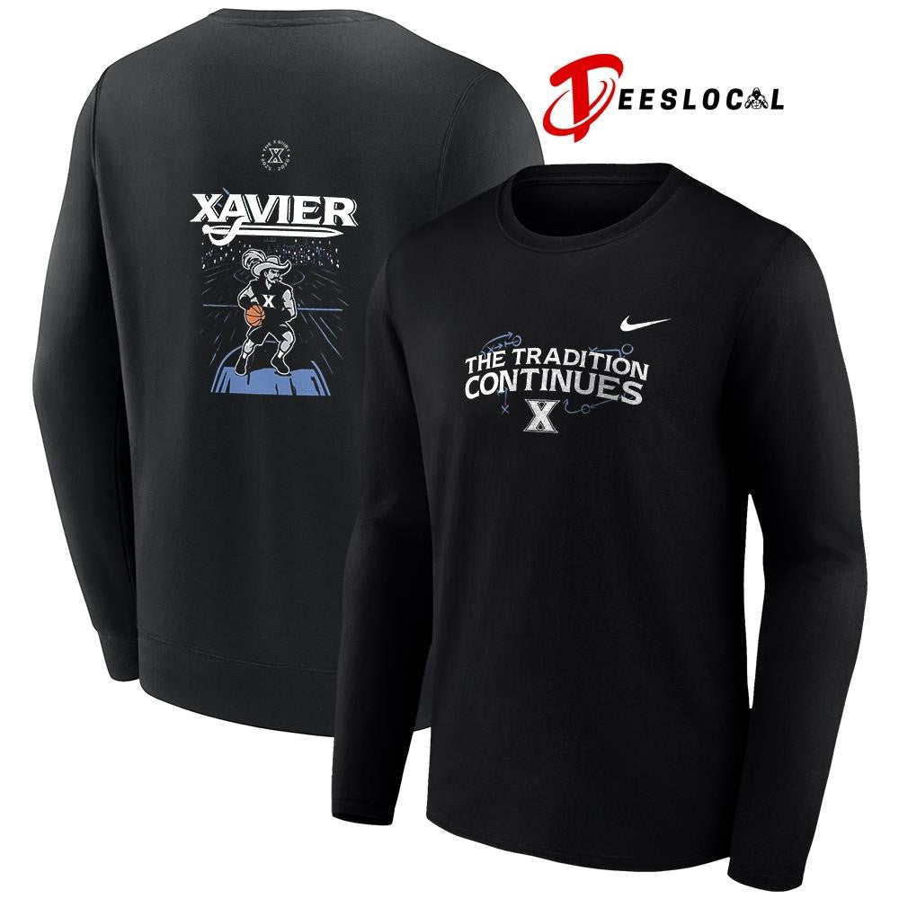 Xavier Musketeers the tradition continues mascot graphic shirt Unisex