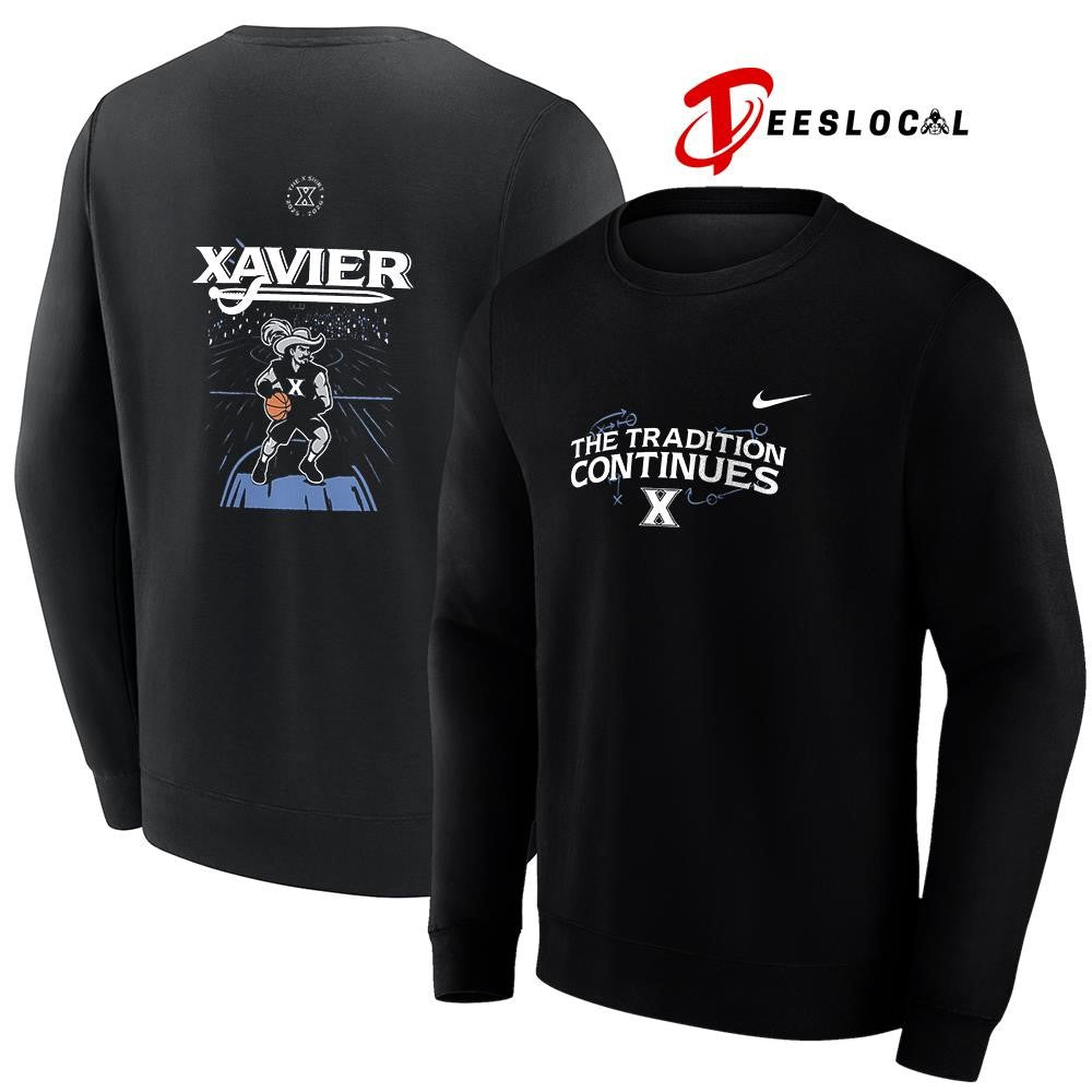 Xavier Musketeers the tradition continues mascot graphic shirt Unisex