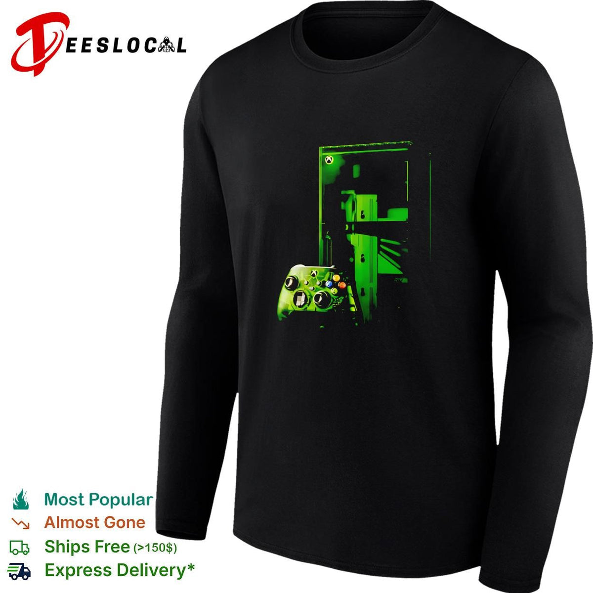 Xbox Series X 25th anniversary gaming console graphic shirt Unisex