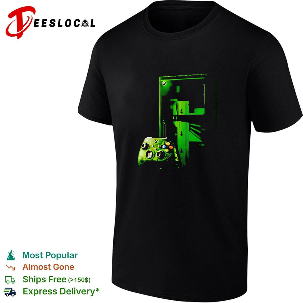 Xbox Series X 25th anniversary gaming console graphic shirt Unisex