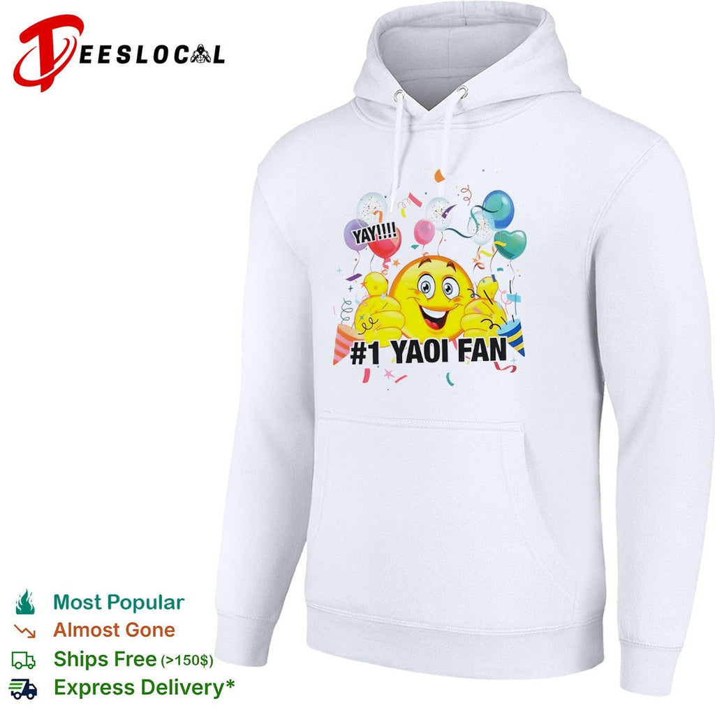 YAY 1 Yaoi Fan Emoji Celebration Party shirt Unisex