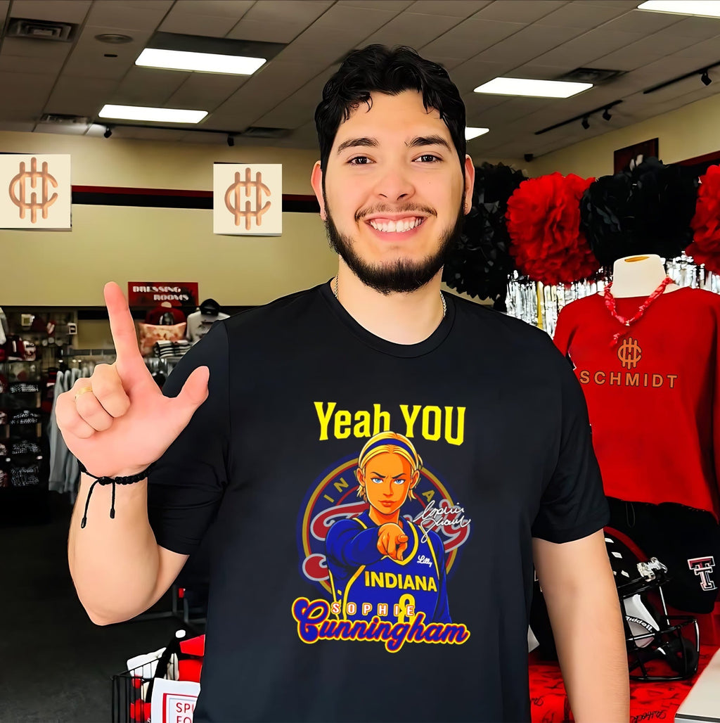 Yeah You Sophie Cunningham Indiana Fever shirt Unisex