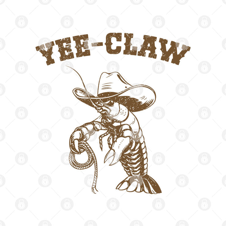 Yee Claw Crawfish T Shirt Unisex