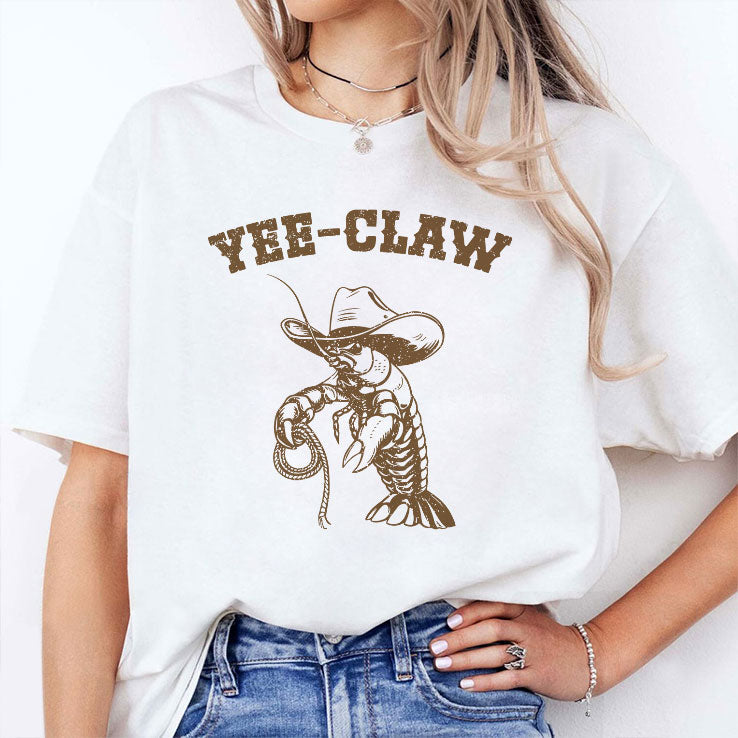 Yee Claw Crawfish T Shirt Unisex