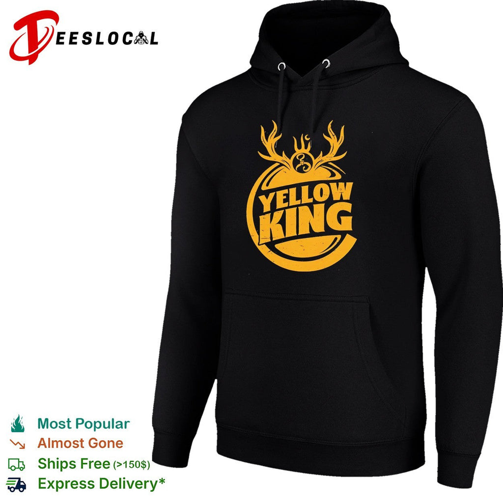 Yellow King retro logo shirt Unisex