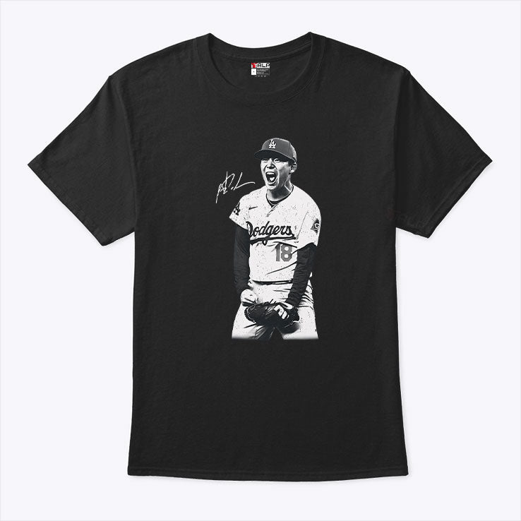 Yoshinobu Yamamoto Dodgers T Shirt Unisex