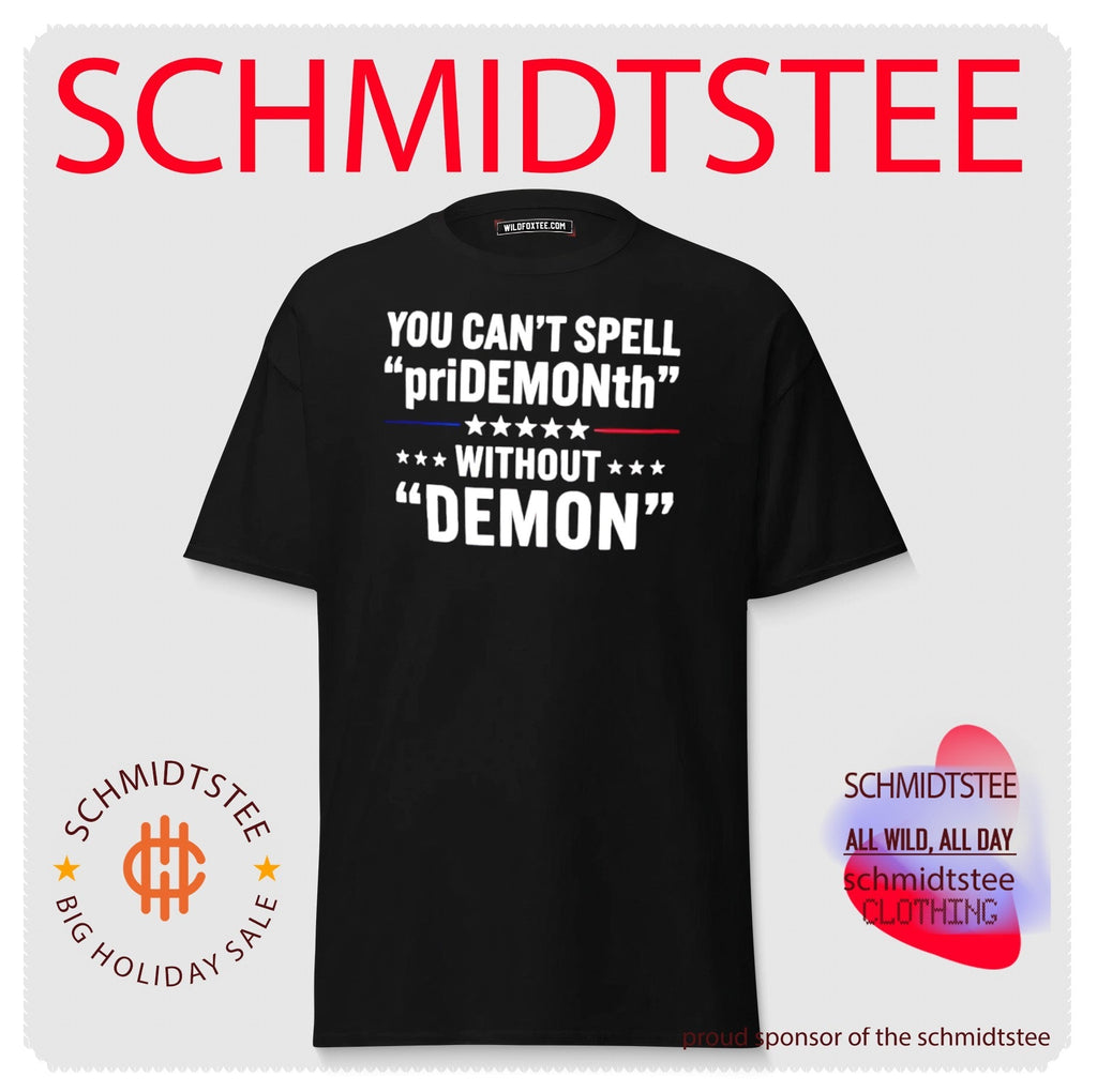 You Can’t Spell Pride Month Without Demon shirt Unisex