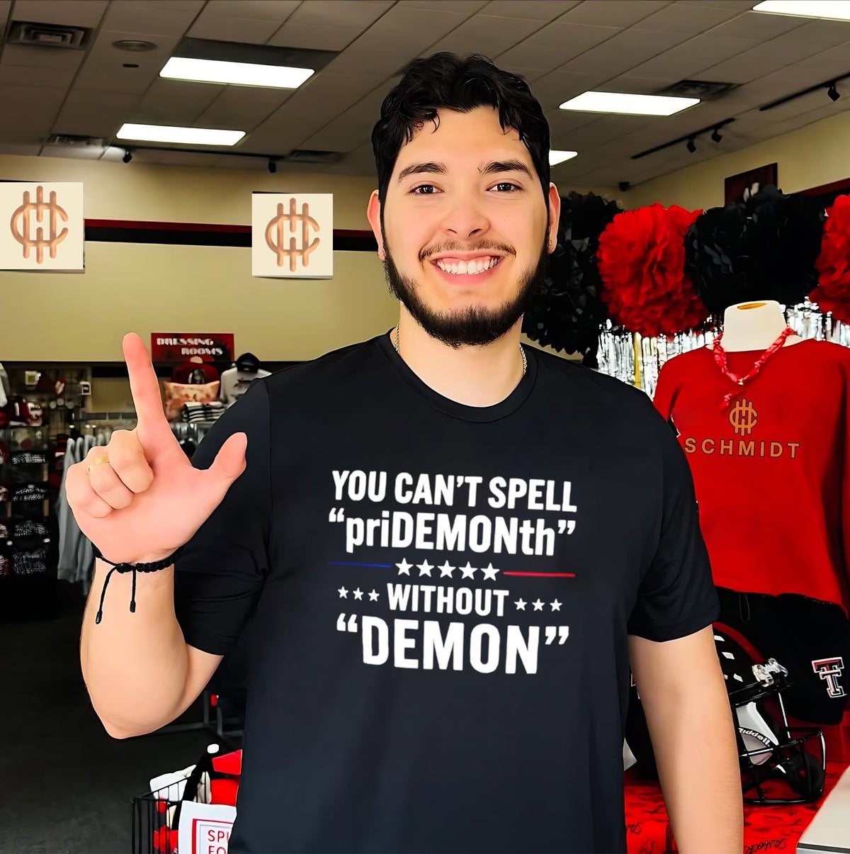 You Can’t Spell Pride Month Without Demon shirt Unisex