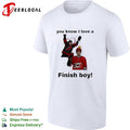 You Know I Love A Finish Boy Carolina Hurricanes Funny Hockey shirt Unisex
