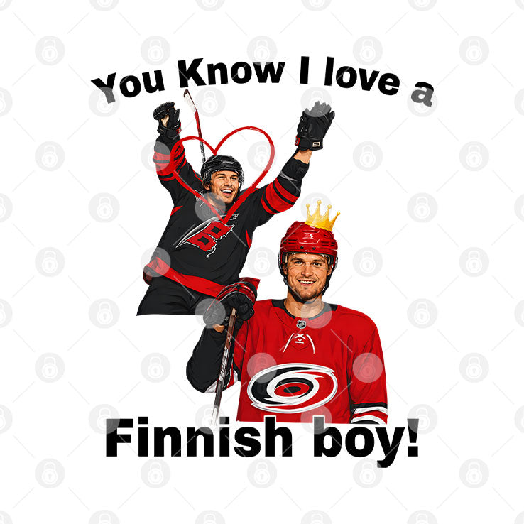 You Know I Love A Finnish Boy Sebastian Aho T Shirt Unisex
