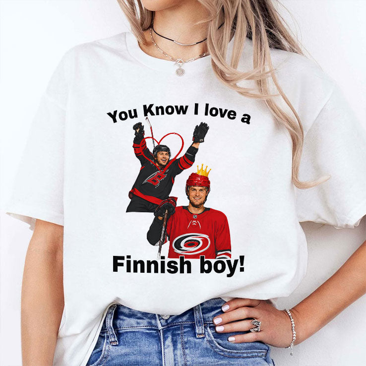 You Know I Love A Finnish Boy Sebastian Aho T Shirt Unisex
