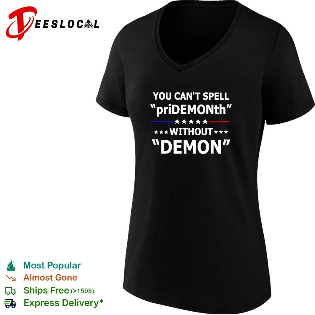 You can’t spell pridemonth without demon shirt Unisex