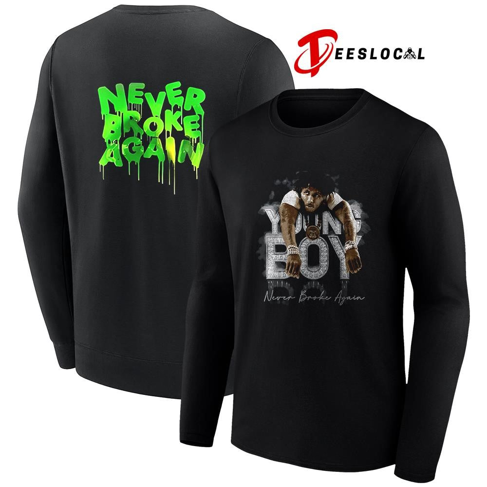 Youngboy NBA Never Broke Again iced graphic shirt Unisex