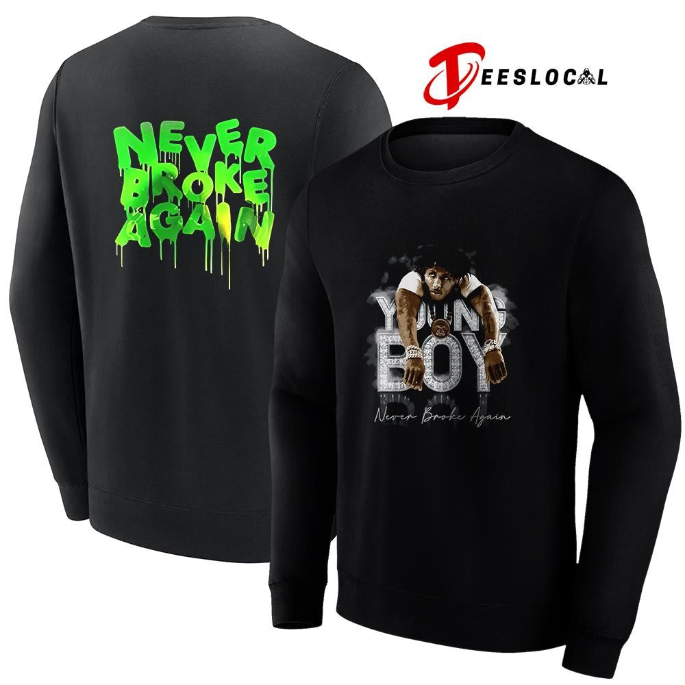 Youngboy NBA Never Broke Again iced graphic shirt Unisex