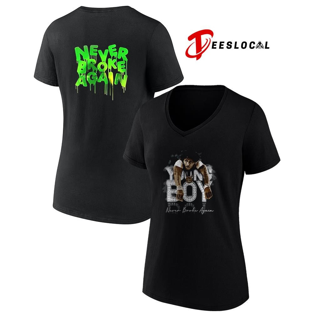 Youngboy NBA Never Broke Again iced graphic shirt Unisex