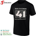 Your 41 Is Coming Biblical Motivation Inspiration Faith Christian Inspirational shirt Unisex