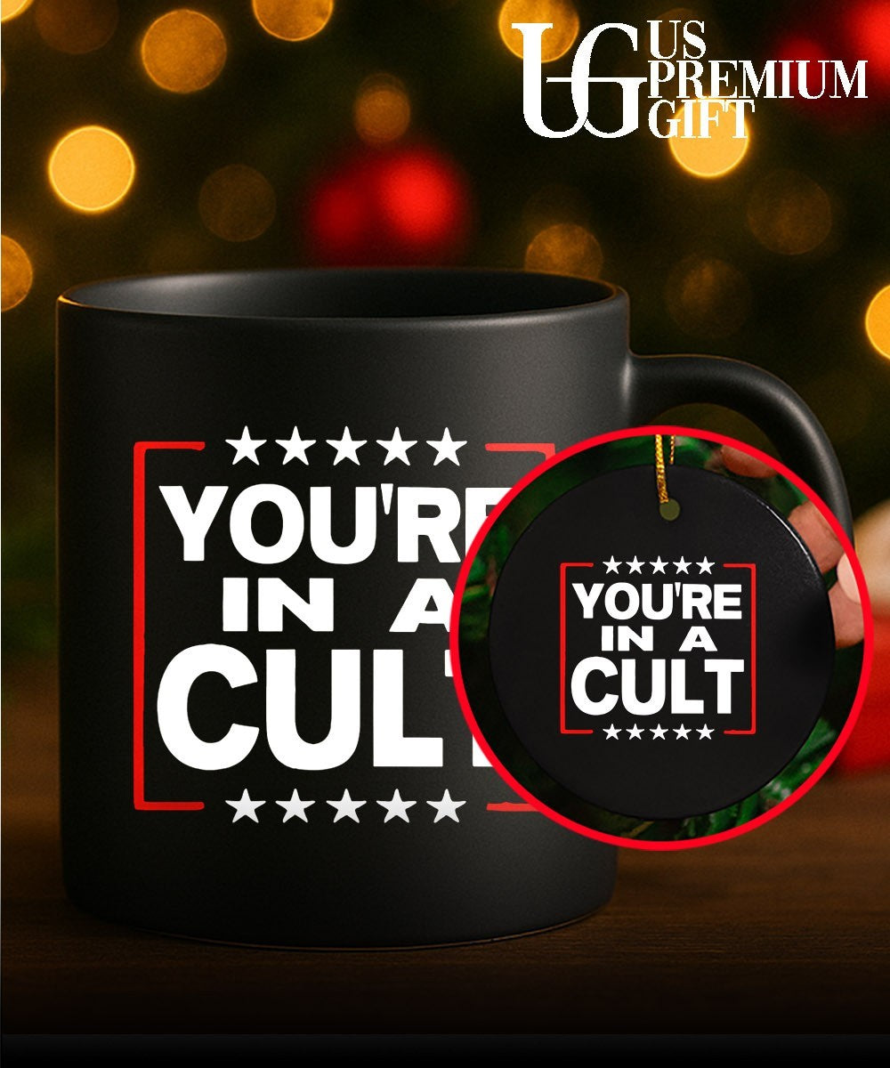 You’re In A Cult Satirical Political Statement Stars shirt Unisex