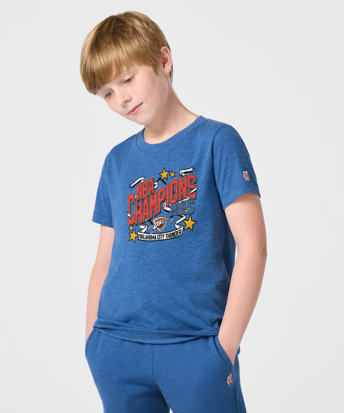 Youth 2025 NBA Champions Oklahoma City Thunder Unisex
