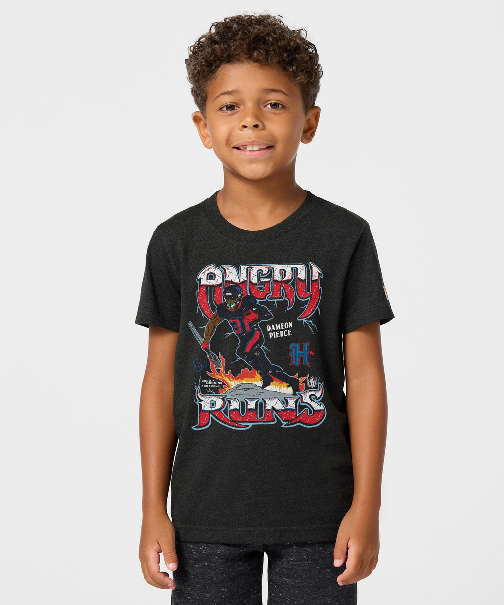 Youth Angry Runs 2024 Texans Dameon Pierce Unisex