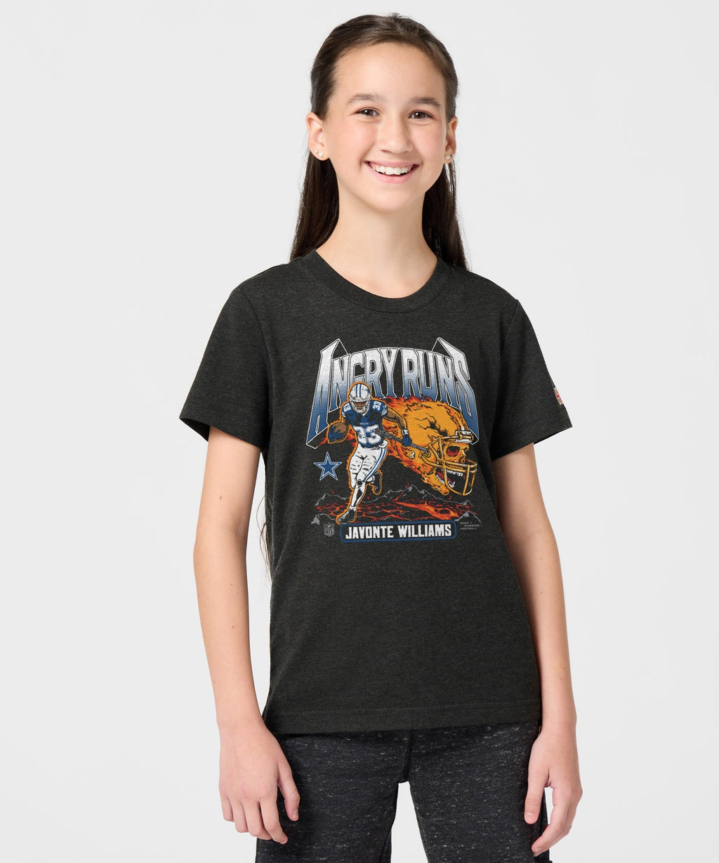 Youth Angry Runs 2025 Cowboys Javonte Williams Unisex