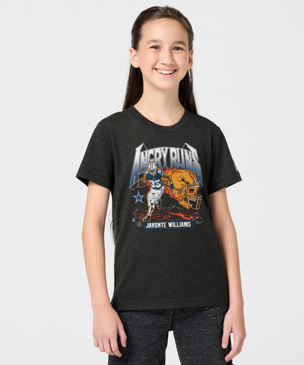 Youth Angry Runs 2025 Cowboys Javonte Williams Unisex