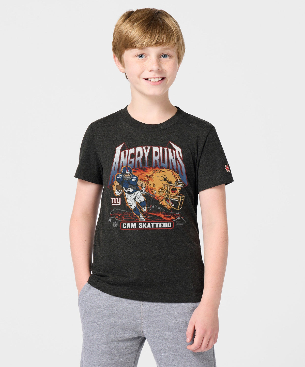 Youth Angry Runs 2025 Giants Cam Skattebo Unisex