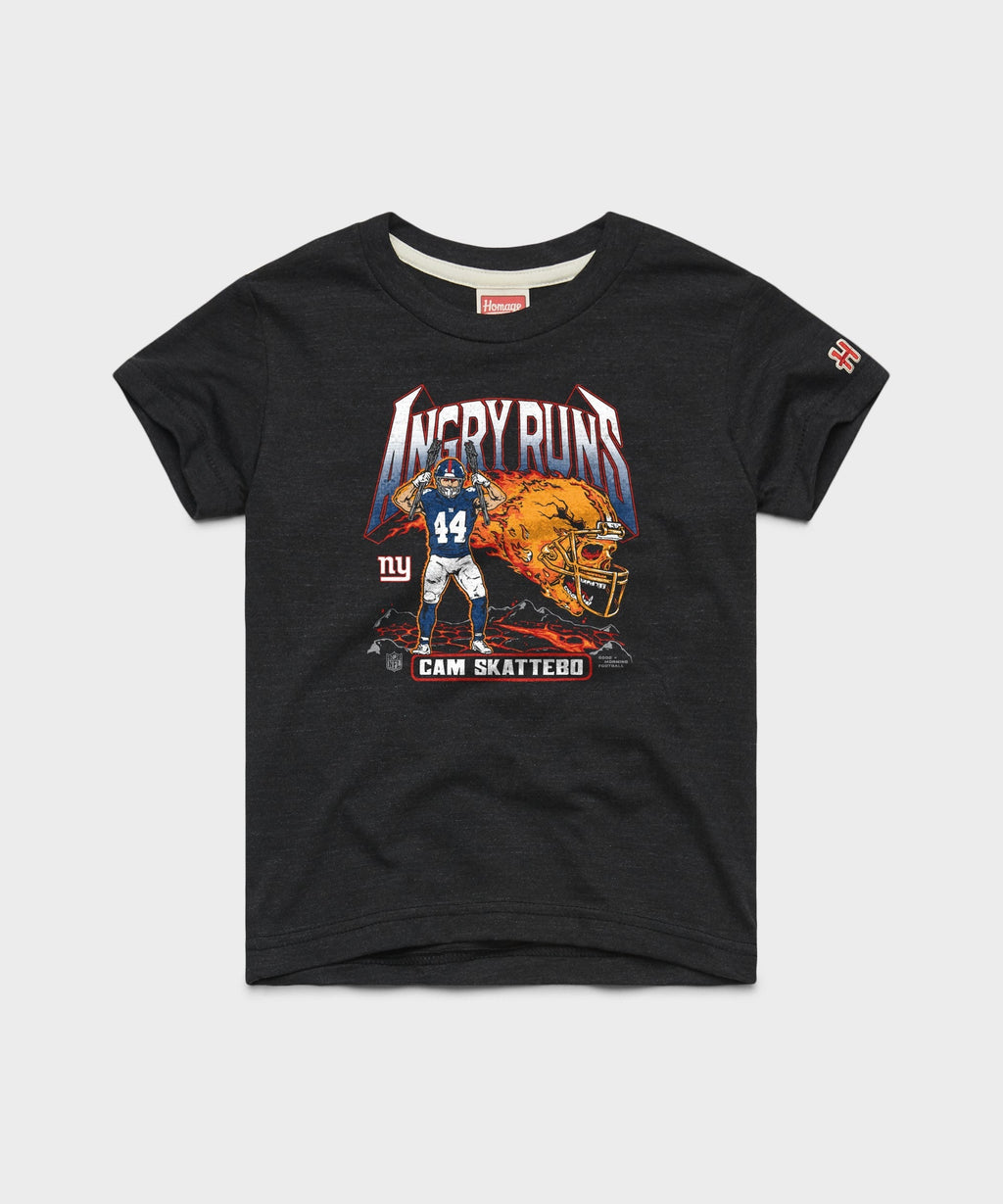 Youth Angry Runs 2025 Giants Cam Skattebo Double Winner Unisex