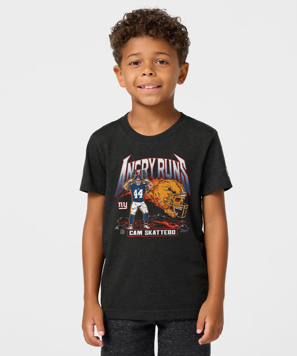 Youth Angry Runs 2025 Giants Cam Skattebo Double Winner Unisex