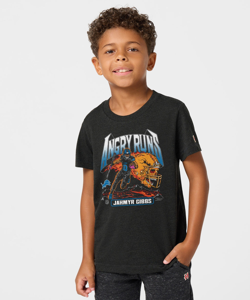 Youth Angry Runs 2025 Lions Jahmyr Gibbs Unisex