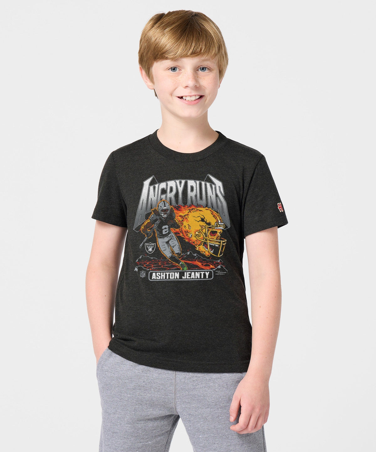 Youth Angry Runs 2025 Raiders Ashton Jeanty Unisex