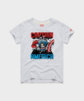 Youth Captain America Bustin' Through Unisex
