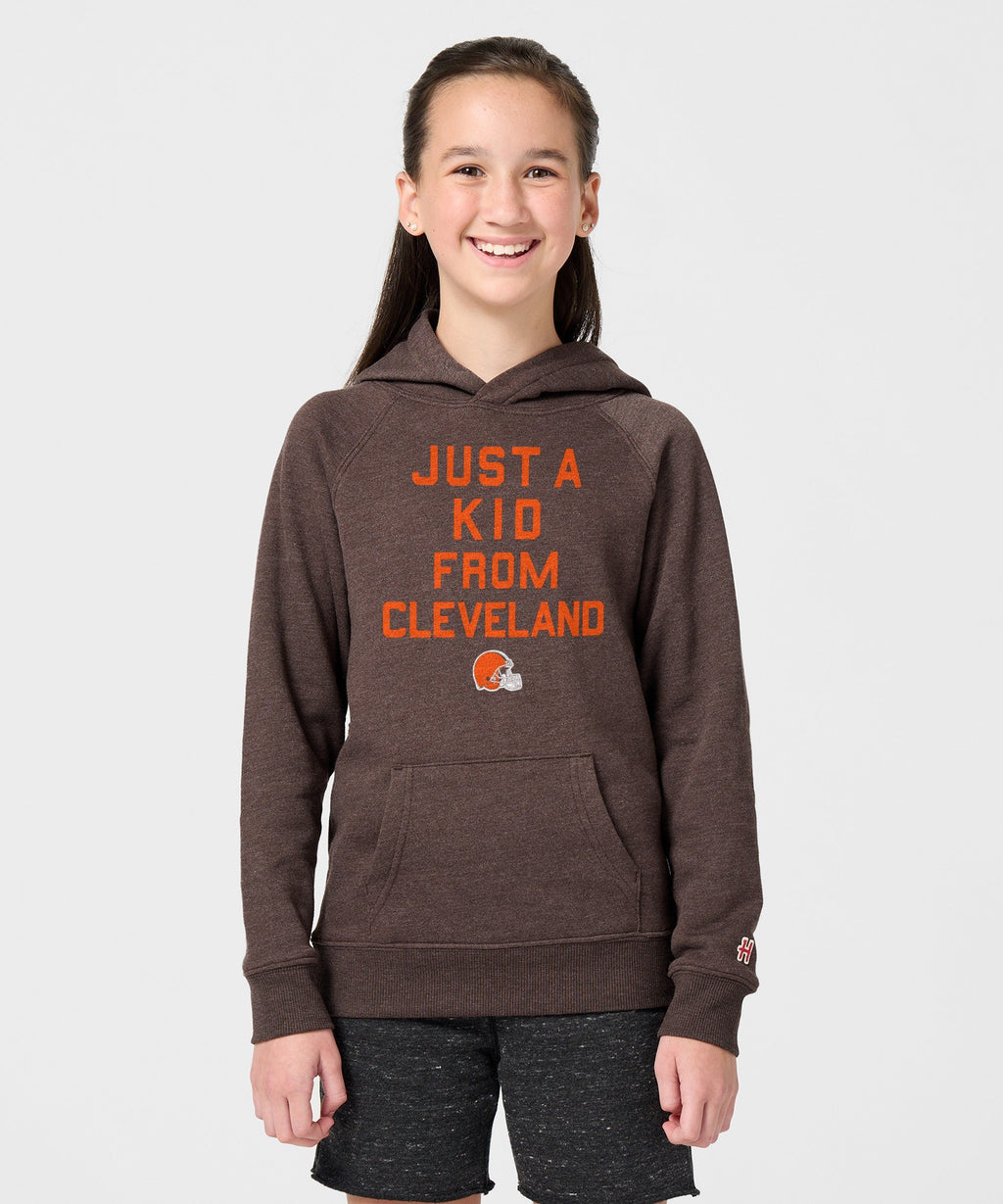 Youth Cleveland Browns Just A Kid From Cleveland Unisex