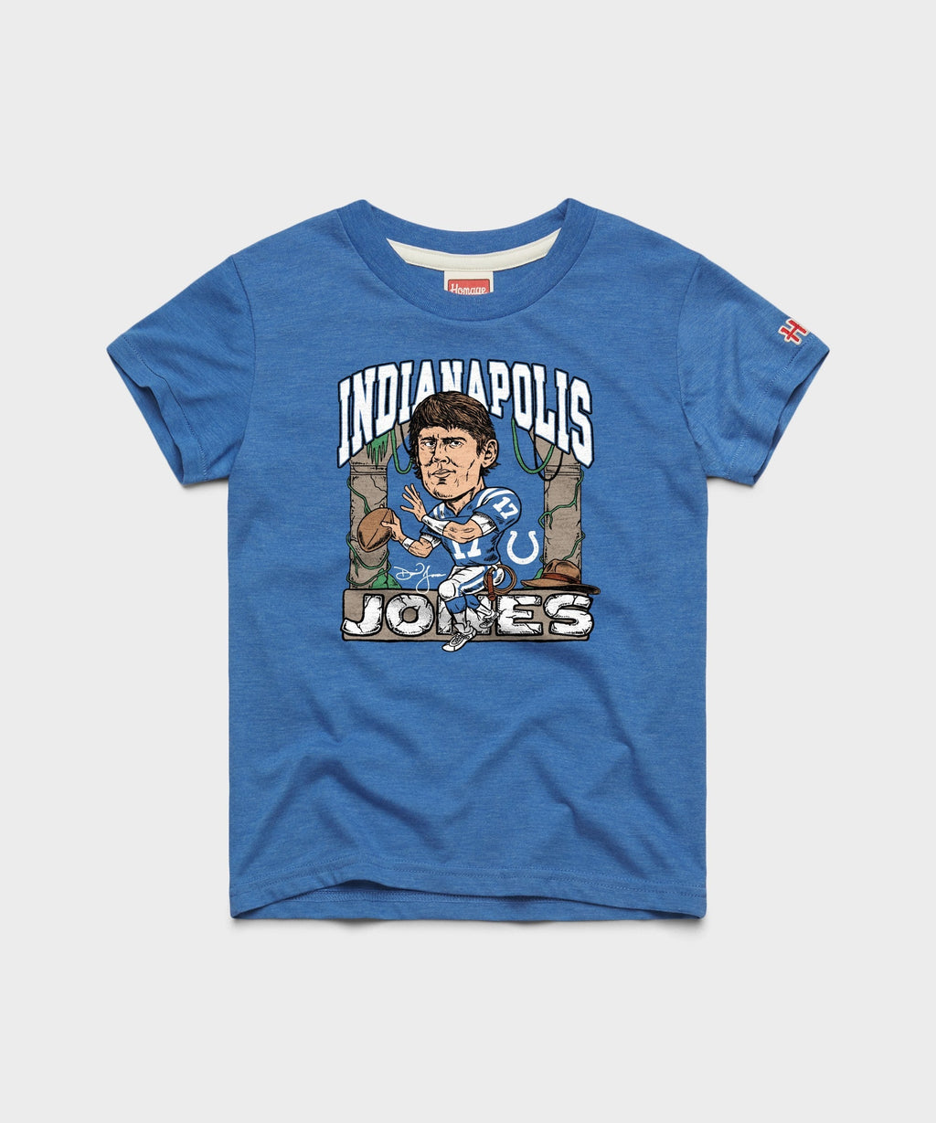 Youth Colts Daniel Jones Signature Unisex