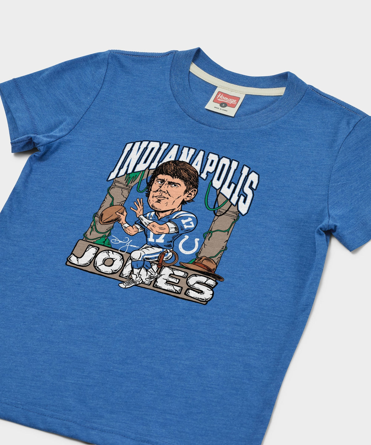 Youth Colts Daniel Jones Signature Unisex