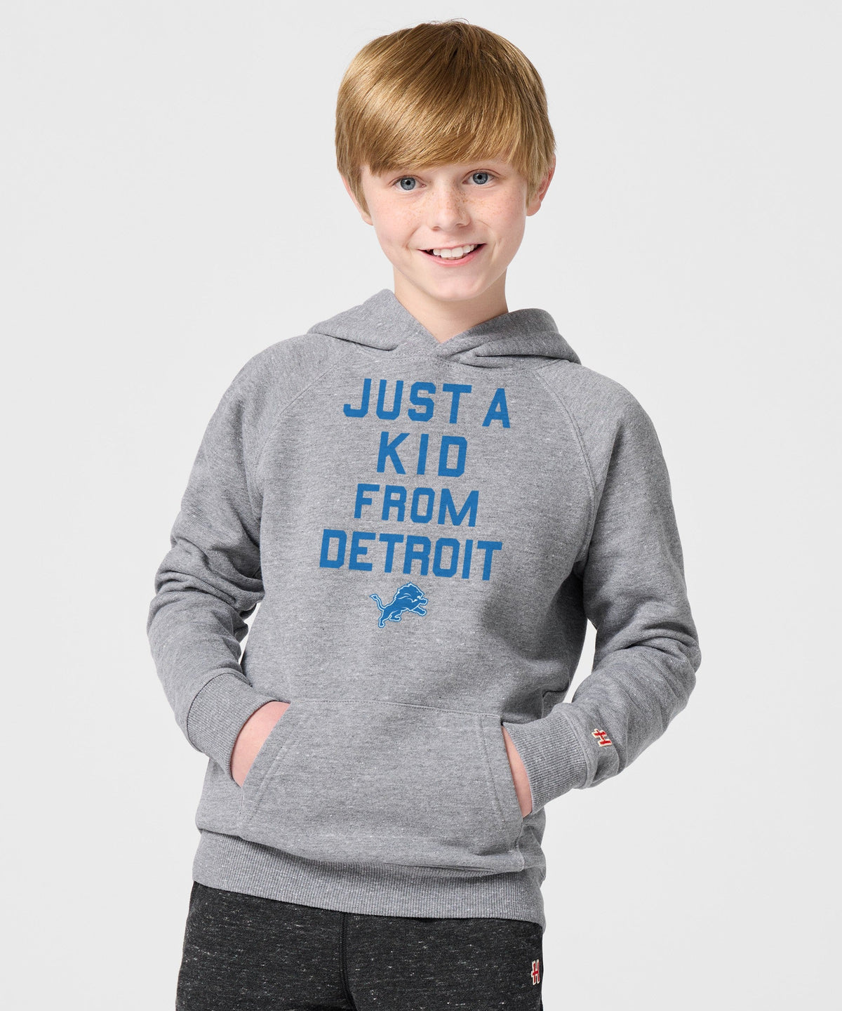 Youth Detroit Lions Just A Kid From Detroit Unisex