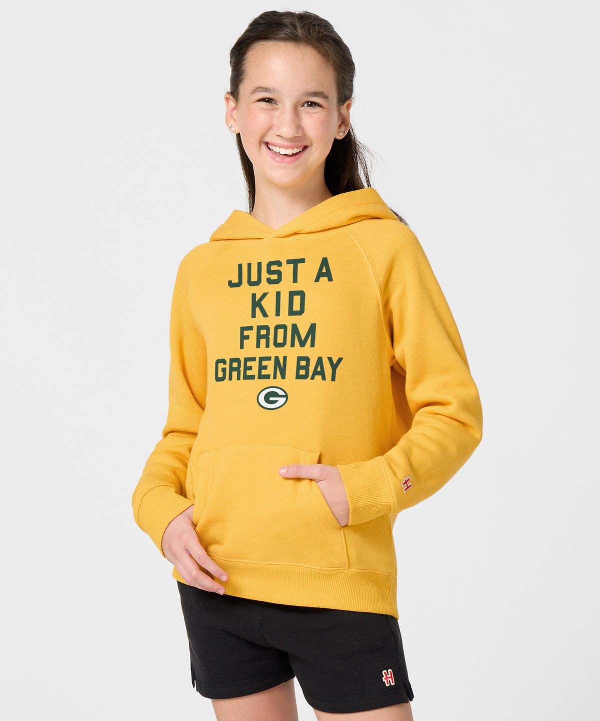 Youth Green Bay Packers Just A Kid From Green Bay Unisex